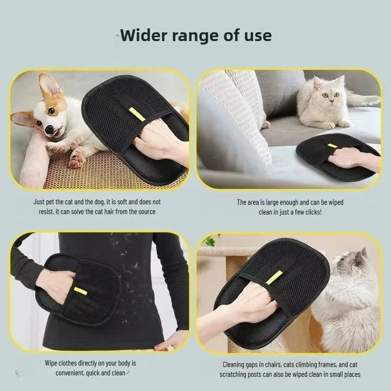 Pet Hair Remover Glove – Clean Fur in Seconds 🐾