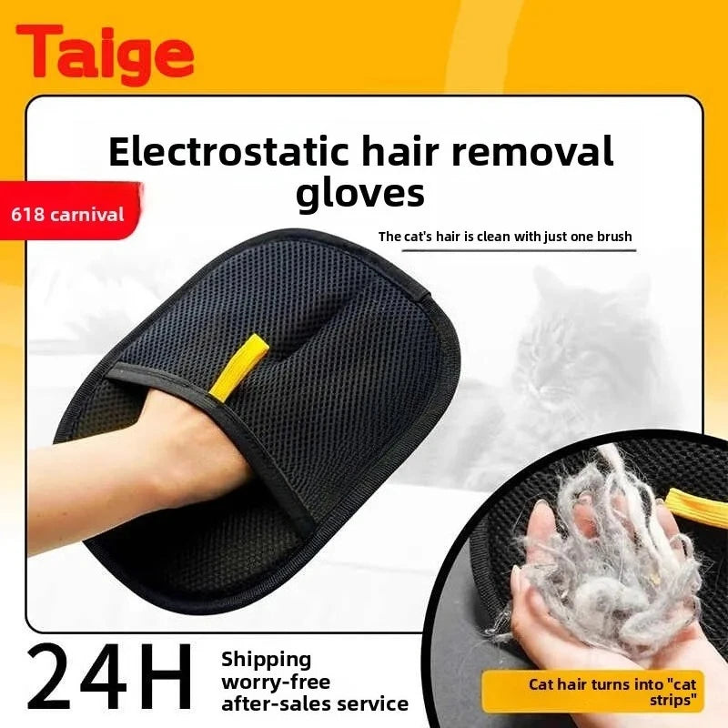 Pet Hair Remover Glove – Clean Fur in Seconds 🐾