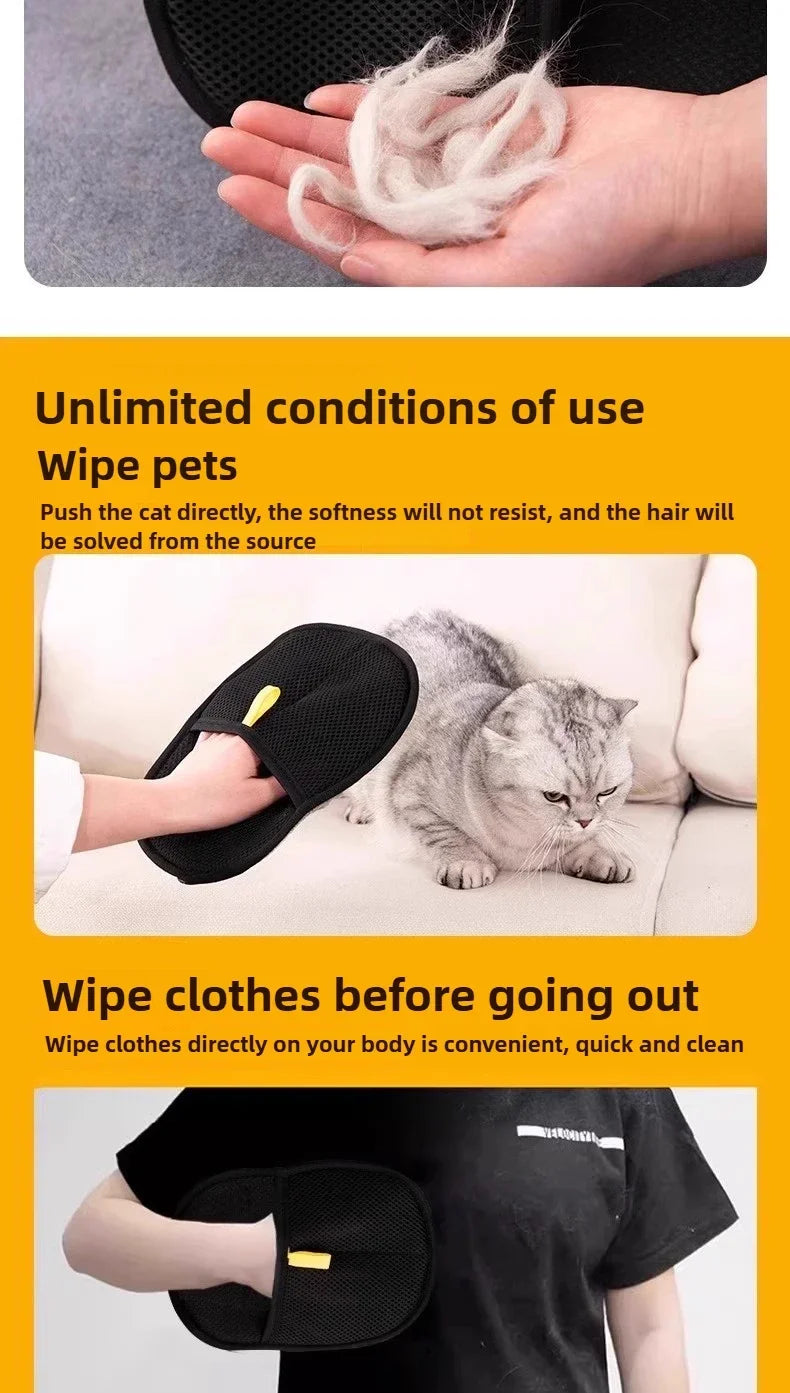 Pet Hair Remover Glove – Clean Fur in Seconds 🐾